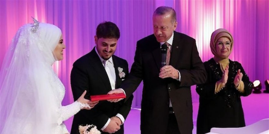 Cumhurbaşkanı Erdoğan nikah şahidi oldu