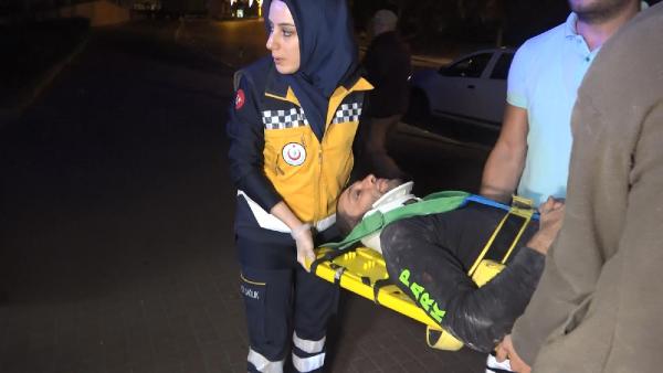 Tadilat yaparken 4 metreden düşen işçi yaralandı