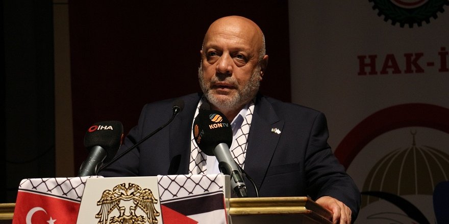 Konya’da “Kudüs için ayaktayız Filistin için buradayız” toplantısı