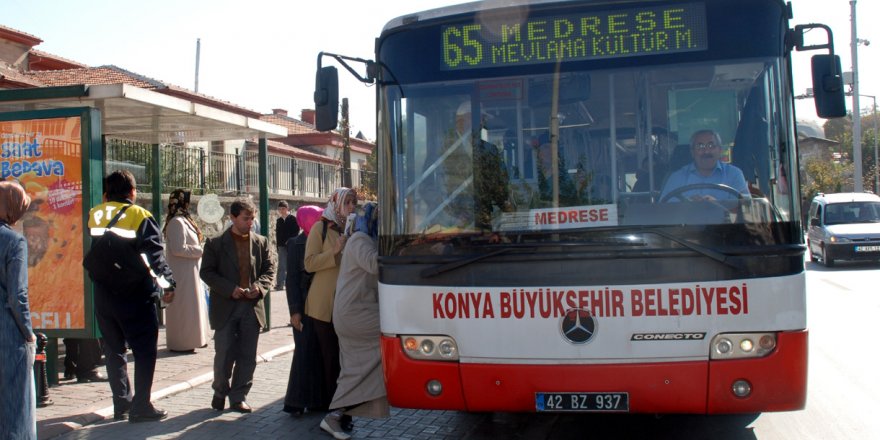 Konya'da toplu ulaşıma ve suya zam