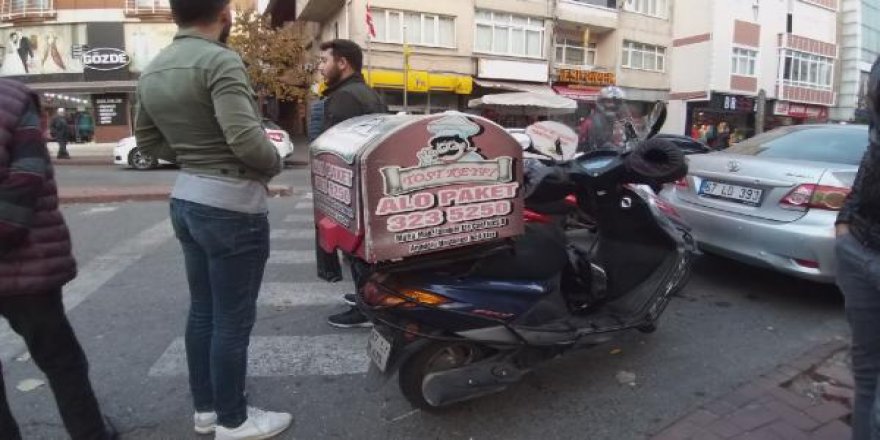 Çarptığı yaralıyı 'ekmek servisim var' diyerek bıraktı