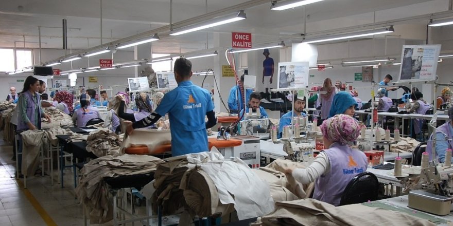 Dünyaca ünlü markalar bu ilçede üretiliyor
