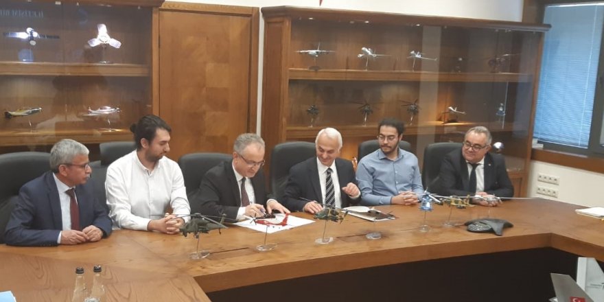 KTÜN ile TUSAŞ arasında işbirliği protokolü imzalandı