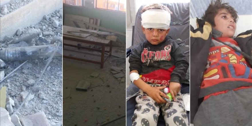 "PKK/YPG Tel Abyad'da okulu vurdu; 3 sivil hayatını kaybetti, 8 sivil yaralandı"