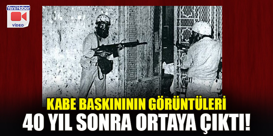 Kabe baskınının görüntüleri 40 yıl sonra ortaya çıktı!