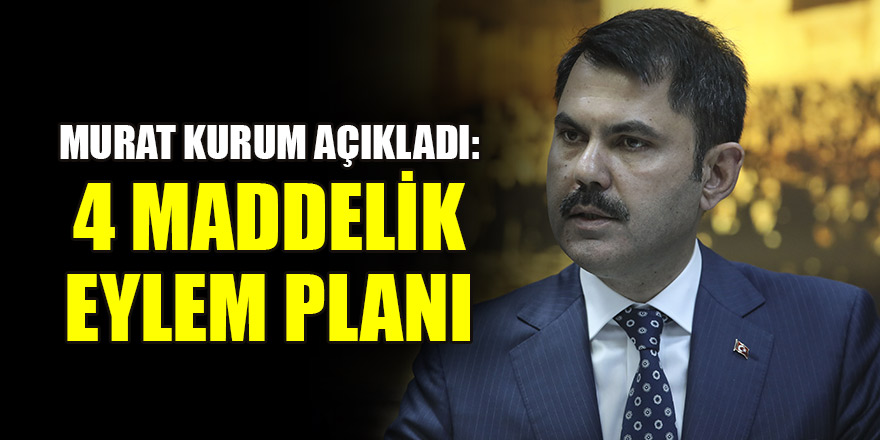 Murat Kurum açıkladı: Dipsiz Göl için 4 maddelik eylem planı