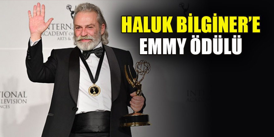 Haluk Bilginer, 47. Uluslararası Emmy Ödülleri'nde "en iyi erkek oyuncu" seçildi