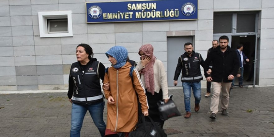 Samsun'da FETÖ operasyonu: 5 gözaltı