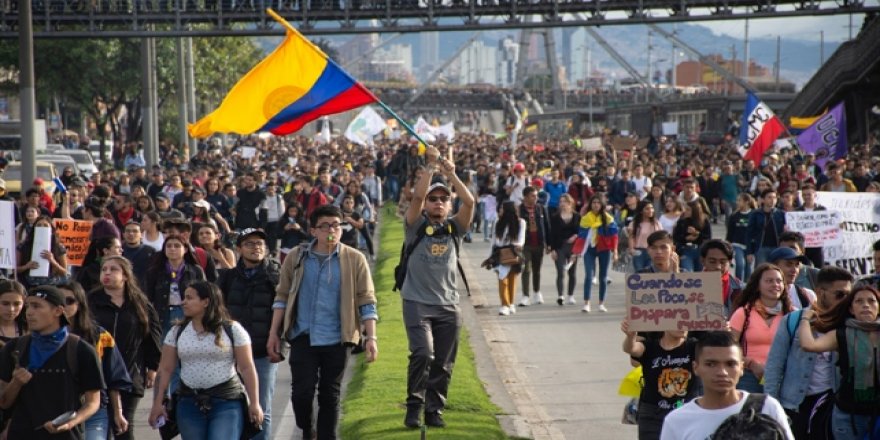 Kolombiya'daki protestolar 9. günü geride bıraktı