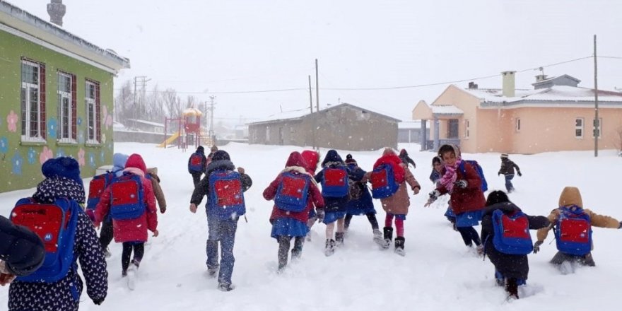 Konya'nın 2 ilçesinde daha kar tatili kararı