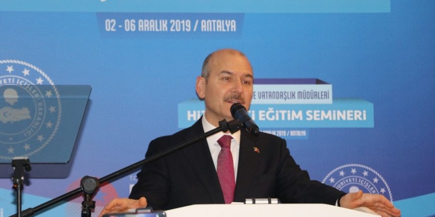 Bakan Soylu: "Sınır güvenlik sistemleri yaptık"