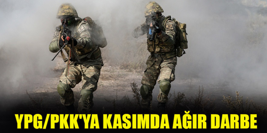 YPG/PKK'ya kasımda ağır darbe