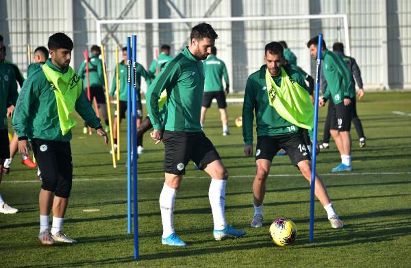 Konyaspor'da Gaziantep maçı hazırlıkları başladı