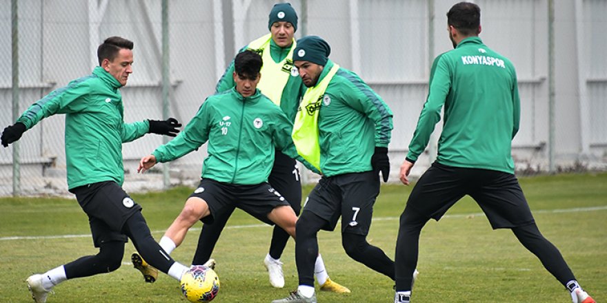 Konyaspor'da, Gaziantep Futbol Kulübü maçı hazırlıkları