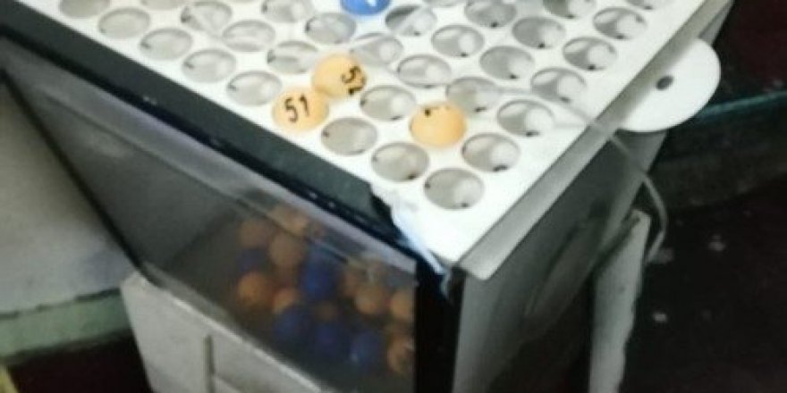 Polisten ‘tombala’ operasyonu