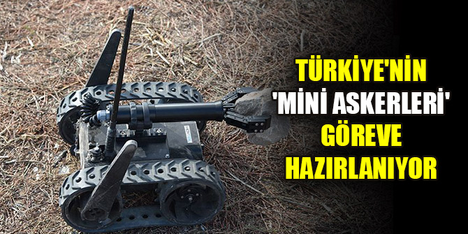 Türkiye'nin 'mini askerleri' göreve hazırlanıyor