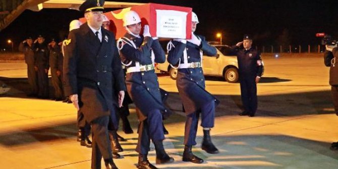 Samsun'a şehit ateşi düştü