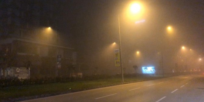 Bursa’da yoğun sis