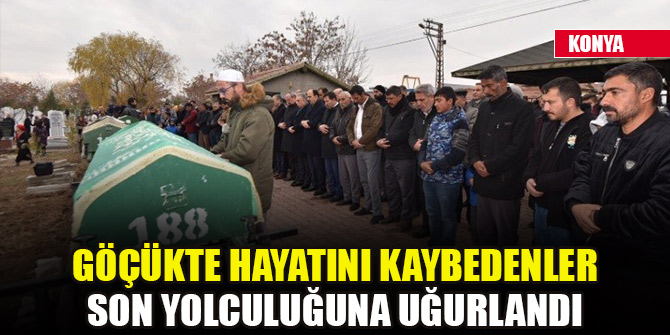 Göçükte hayatını kaybedenler son yolculuğuna uğurlandı