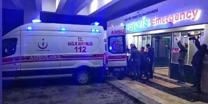 Şırnak'ta yaralanan uzman çavuş, Elazığ'a sevk edildi