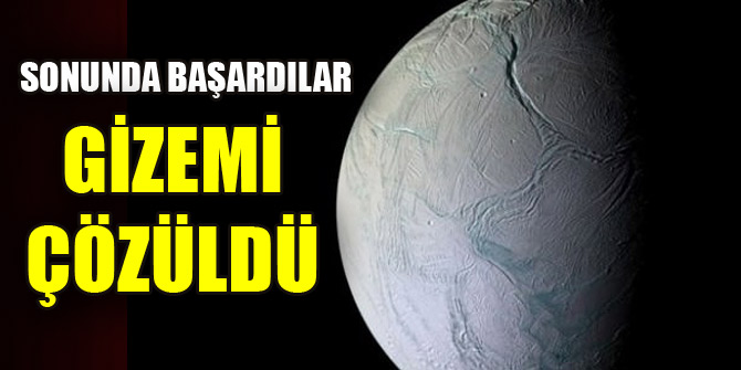 Enceladus'taki 'kaplan sırtı deseni'nin sırrı çözüldü