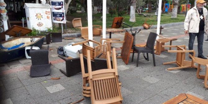 Hortum Bodrum'u savaş alanına çevirdi