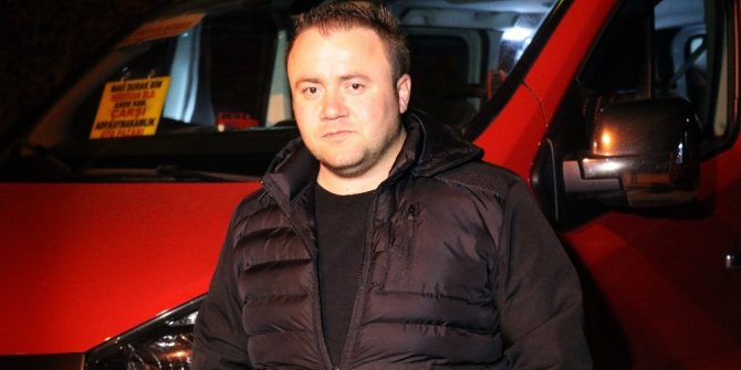 Boğazına şeker kaçan çocuğu hastaneye götüren dolmuş şoförü o anları anlattı