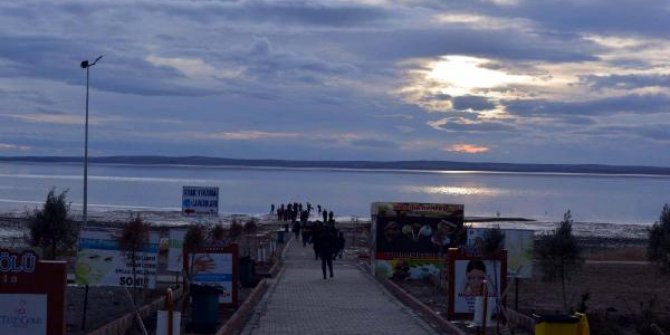 Tuz Gölü suya kavuştu