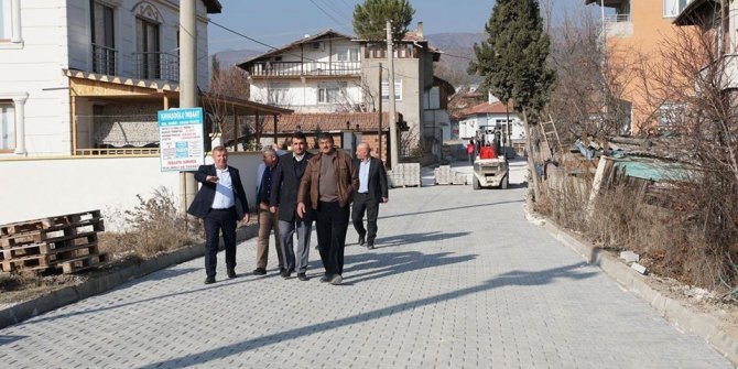 Osmancık’ta Şenyurt mahallesi kilit parke ile tanıştı