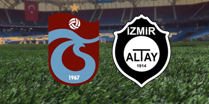 Trabzonspor Altay karşısındaki 11'i belli oldu