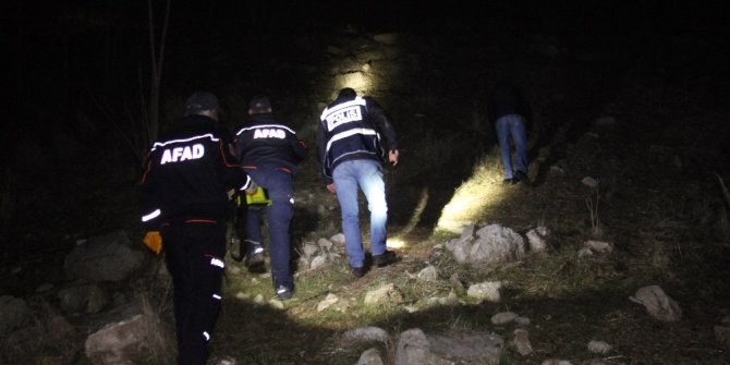 Dere yatağından gelen çığlık sesleri ekipleri alarma geçirdi