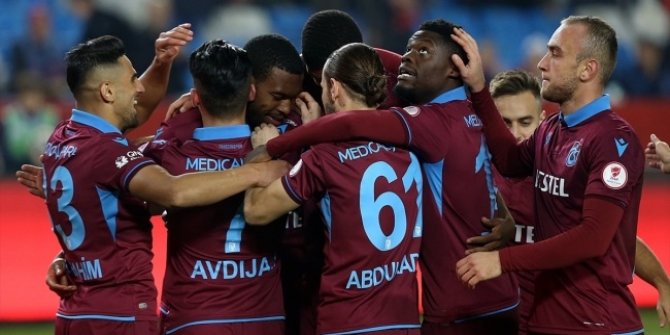 Trabzonspor kupada turladı
