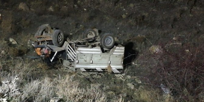 Şuhut’ta patpat şarampole uçtu: 1 ölü