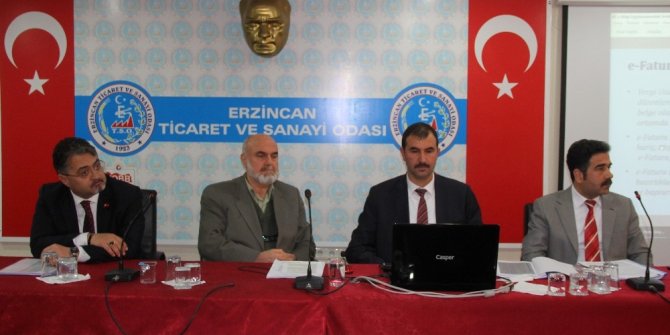 Erzincan’da vergi usul kanunu bilgilendirilmesi yapıldı