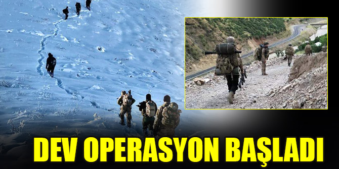 'Kıran-9 Cudi Dağı' ve 'Kıran-10 Kazan Vadisi' operasyonları başlatıldı