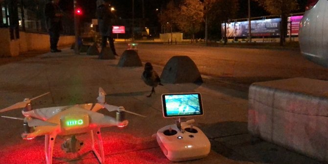 Karganın drone merakı