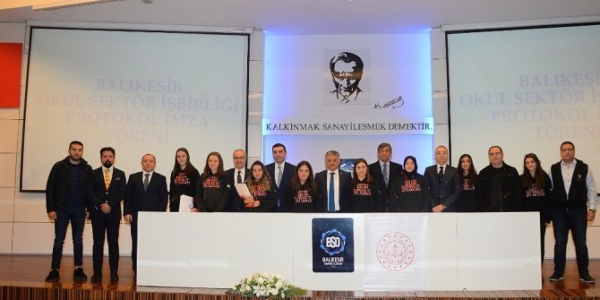 "Okul-Sektör İş Birliği" toplantısı yapıldı