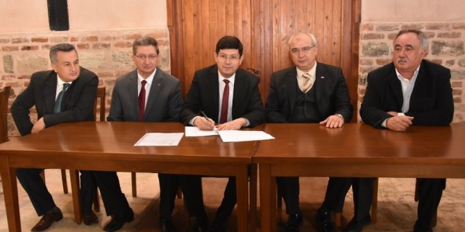 Nazilli’ye özgü yerel ürünler satış tesisi için ilk adım atıldı