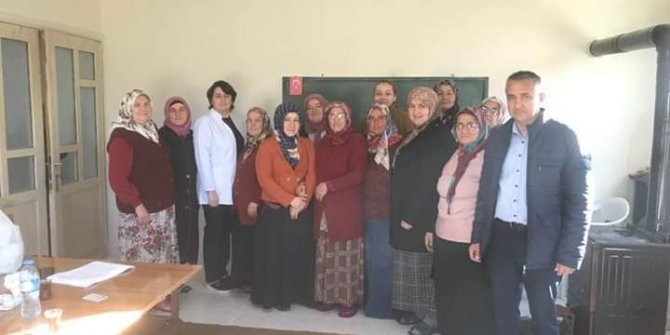 Açılan kurslar sayesinde kadınlar bir başarıya daha imza attı