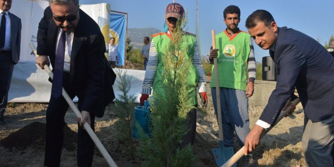 Mersin’de Uluslararası Turunçgil Kongresi Hatıra Ormanı oluşturuldu