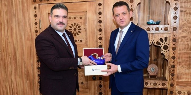 Rektör Prof. Dr. Çomaklı, Safranbolu Kaymakamı Ürkmezer’i ziyaret etti
