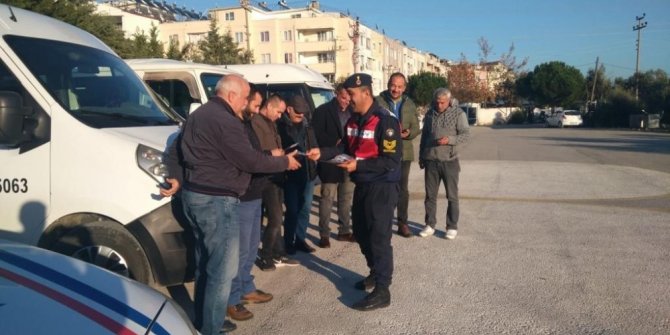 Jandarmadan servis şoförlerine eğitim
