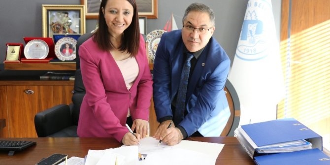 Belediye ile PTT arasında kargo sözleşmesi imzalandı