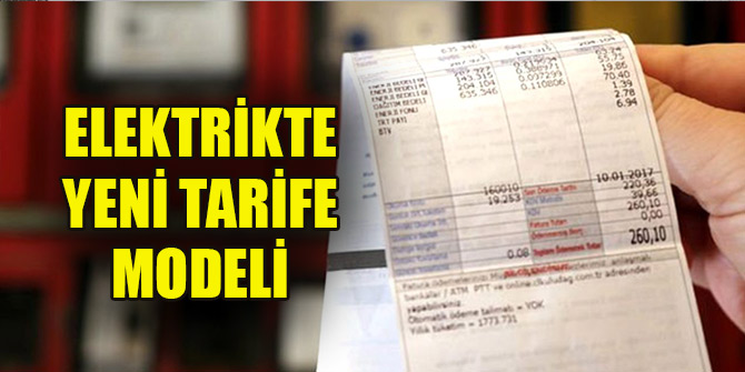 Bakan açıkladı! Elektrikte yeni tarife modeli