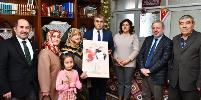 Vali Gürel’den şehit ailelerine ziyaret