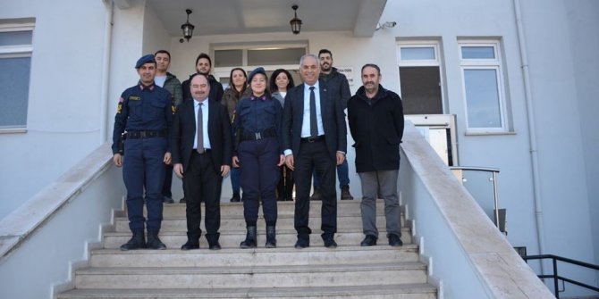 Bir günlüğüne jandarma komutanı oldu
