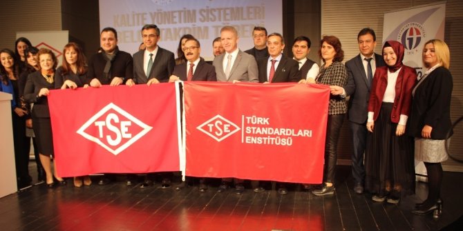 TSE’den Gaziantep Üniversitesine dört kalite ve hijyen belgesi