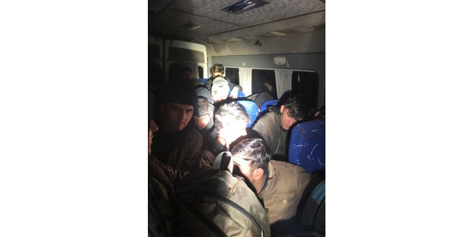 Tekirdağ’da 20 kaçak göçmen yakalandı