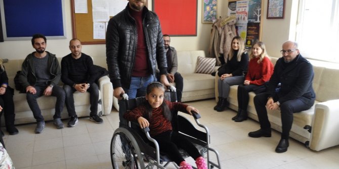 Minik sevgi artık rahatça okuluna gidebilecek