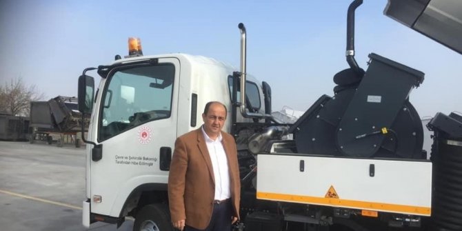 Gülüç Belediyesi yeni temizlik aracını teslim aldı